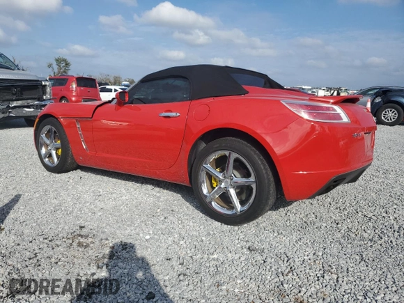 2008 Saturn Sky Red Line z VIN 1G8MG35X98Y133707, wystawiony jako Copart lot #86929644 z przebiegiem 16 558 mil mil oraz Szkody całkowita. Historia ofert i sprzedaży dostępna na DreamBid. Obrazek 2.