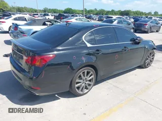 2014 Lexus GS 350 with VIN JTHBE1BL1E5041964, listed as a IAAI auction lot 41944791 with 226,264 mi miles. Bid and sale history available at carsss.com. Image 4.
