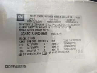 2008 Chevrolet Avalanche LS z VIN 3GNEC12J08G298993, wystawiony jako IAAI lot #42447870 z przebiegiem 178 677 mil mil oraz . Historia ofert i sprzedaży dostępna na DreamBid. Obrazek 9.