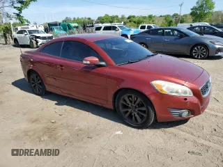 2011 Volvo C70 with VIN YV1672MC5BJ120129, listed as a Copart auction lot 55194515 with 159,270 mi miles and Clean Title. Bid and sale history available at carsss.com. Image 4.