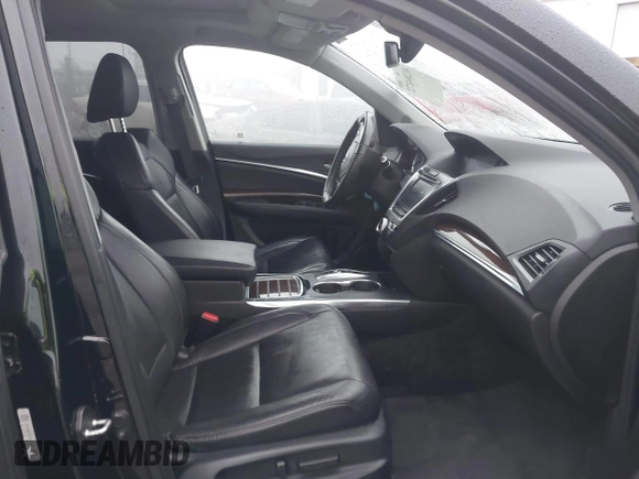 2017 Acura MDX with VIN 5J8YD4H30HL004722, listed as a IAAI auction lot 41204272 with 195,015 mi miles. Bid and sale history available at carsss.com. Image 5.