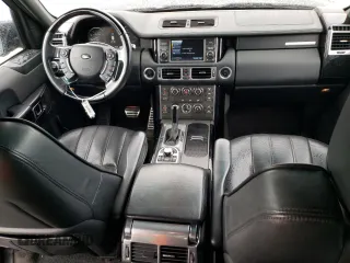 2012 Land Rover Range Rover SC with VIN SALMF1E46CA368272, listed as a Copart auction lot 78588034 with 124,179 mi miles and Salvage title. Bid and sale history available at DreamBid. Image 8.