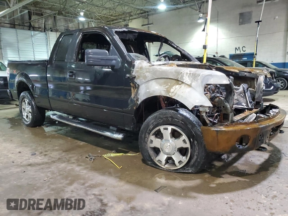 2010 Ford F-150 XL with VIN 1FTEX1EW1AFA40963, listed as a Copart auction lot 48222415 with Not Provided miles and Clean Title. Bid and sale history available at DreamBid. Image 4.