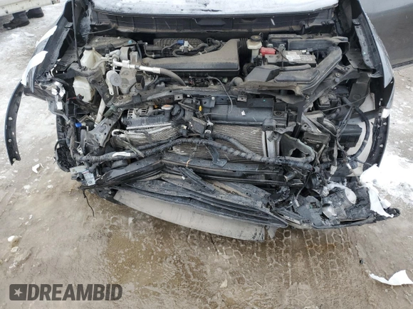 2019 Nissan Rogue SL with VIN 5N1AT2MT2KC776039, listed as a Copart auction lot 41427385 with 76,878 mi miles and Salvage Title. Bid and sale history available at DreamBid. Image 12.