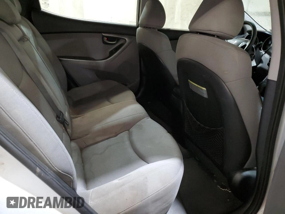 2012 Hyundai Elantra Limited with VIN KMHDH4AEXCU467706, listed as a Copart auction lot 57564845 with 112,065 mi miles and Salvage title. Bid and sale history available at DreamBid. Image 10.