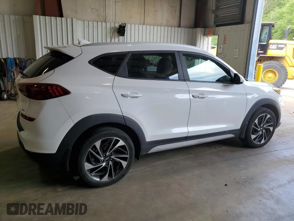 2020 Hyundai Tucson SEL with VIN KM8J3CAL3LU165684, listed as a Copart auction lot 53529695 with 88,213 mi miles and Clean title. Bid and sale history available at DreamBid. Image 3.