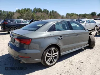 2018 Audi A3 Sedan Premium Plus with VIN WAUJ8GFF4J1012145, listed as a Copart auction lot 52638154 with 72,270 mi miles. Bid and sale history available at carsss.com. Image 3.