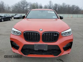 2020 BMW X3 M Competition with VIN 5YMTS0C07LLT10174, listed as a Copart auction lot 50702215 with 65,111 mi miles and Salvage Title. Bid and sale history available at carsss.com. Image 5.