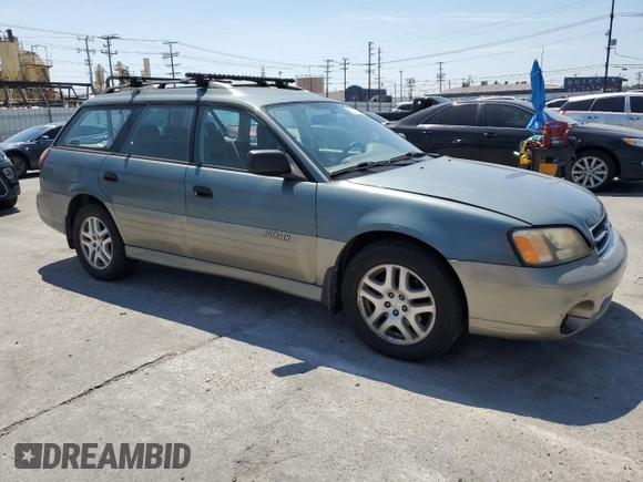 2002 Subaru Legacy Outback with VIN 4S3BH665427627043, listed as a Copart auction lot 52257845 with 137,763 mi miles and Clean title. Bid and sale history available at DreamBid. Image 4.