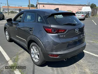 2021 Mazda CX-3 Sport z VIN JM1DKDB72M1505132, wystawiony jako Copart lot #56710285 z przebiegiem 21 692 mil mil oraz Szkody całkowita. Historia ofert i sprzedaży dostępna na DreamBid. Obrazek 3.
