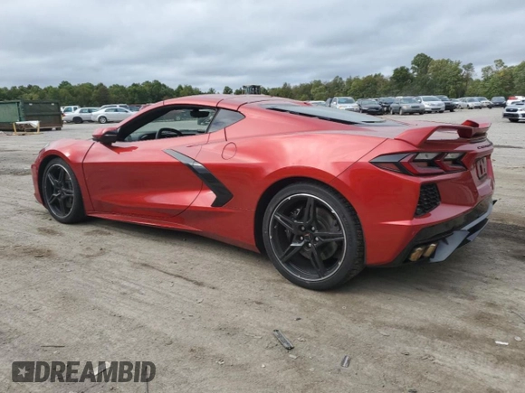 2021 Chevrolet Corvette 3LT with VIN 1G1YC2D40M5112494, listed as a Copart auction lot 69496603 with 12,023 mi miles. Bid and sale history available at carsss.com. Image 2.