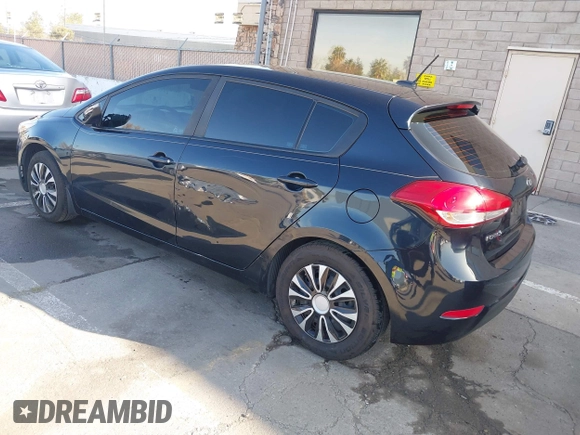2017 Kia Forte5 LX with VIN KNAFK5A80H5696912, listed as a IAAI auction lot 41963104 with 97,009 mi miles. Bid and sale history available at carsss.com. Image 3.