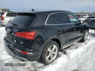 2018 Audi Q5 Premium Plus with VIN WA1BNAFY9J2244047, listed as a Copart auction lot 44362645 with 78,622 mi miles and Salvage Title. Bid and sale history available at carsss.com. Image 3.
