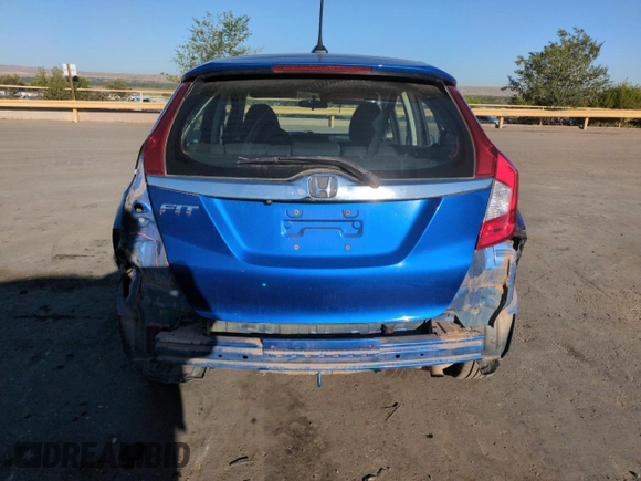 2018 Honda Fit EX with VIN 3HGGK5H82JM712526, listed as a Copart auction lot 57178595 with 99,850 mi miles and Salvage title. Bid and sale history available at DreamBid. Image 6.