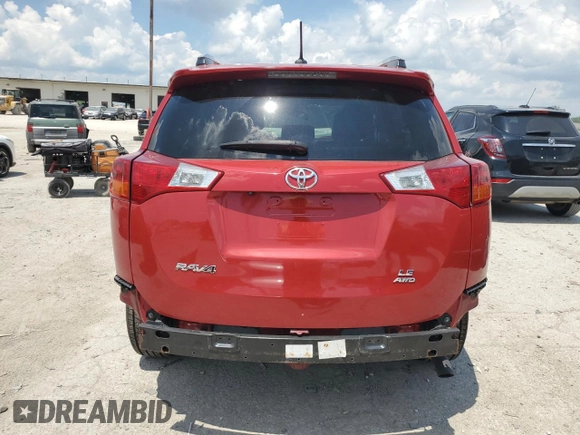 2015 Toyota RAV4 LE with VIN 2T3BFREV4FW245615, listed as a Copart auction lot 62726355 with 155,063 mi miles and Salvage title. Bid and sale history available at DreamBid. Image 6.