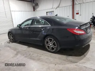 2015 Mercedes-Benz CLS-Class CLS 400 with VIN WDDLJ6FBXFA154780, listed as a Copart auction lot 44600724 with 52,190 mi miles. Bid and sale history available at carsss.com. Image 2.