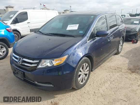 2015 Honda Odyssey EX-L z VIN 5FNRL5H62FB008681, wystawiony jako IAAI lot #42060381 z przebiegiem 128 372 mil mil oraz . Historia ofert i sprzedaży dostępna na DreamBid. Obrazek 17.