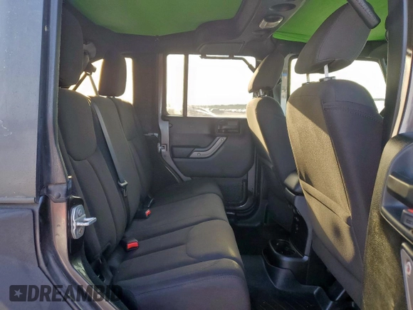 2017 Jeep Wrangler Unlimited Sport z VIN 1C4BJWDG0HL581252, wystawiony jako Copart lot #56397115 z przebiegiem 50 683 mil mil oraz Nie do naprawy • Non repairable. Historia ofert i sprzedaży dostępna na DreamBid. Obrazek 10.