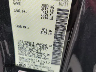 2012 Nissan Altima 3.5 SR with VIN 1N4BL2EP2CC163517, listed as a Copart auction lot 48341015 with 204,301 mi miles and Salvage Title. Bid and sale history available at carsss.com. Image 12.