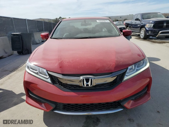 2017 Honda Accord Coupe EX-L V6 with VIN 1HGCT2B86HA003527, listed as a Copart auction lot 42626015 with 24,210 mi miles and Salvage Title. Bid and sale history available at carsss.com. Image 5.