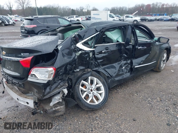 2018 Chevrolet Impala Premier with VIN 2G1125S34J9109726, listed as a IAAI auction lot 41921179 with 51,265 mi miles and . Bid and sale history available at DreamBid. Image 4.