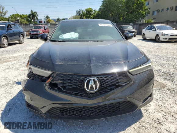 2024 Acura Integra w/A-Spec Package with VIN 19UDE4H30RA002395, listed as a Copart auction lot 48757405 with 7,493 mi miles and Salvage Title. Bid and sale history available at carsss.com. Image 5.