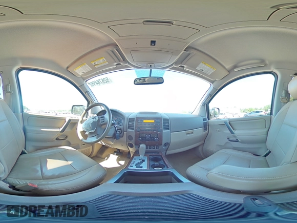 2012 Nissan Titan SV with VIN 1N6BA0ED9CN302103, listed as a Copart auction lot 52678495 with 214,564 mi miles and Salvage title. Bid and sale history available at DreamBid. Image 14.