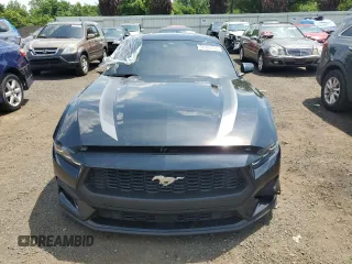 2024 Ford Mustang EcoBoost with VIN 1FA6P8TH7R5105582, listed as a Copart auction lot 62983705 with 14,984 mi miles and Salvage title. Bid and sale history available at DreamBid. Image 5.