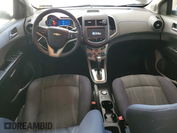 2013 Chevrolet Sonic LT with VIN 1G1JC6SG3D4142228, listed as a Copart auction lot 43033075 with 124,204 mi miles and Salvage Title. Bid and sale history available at carsss.com. Image 8.
