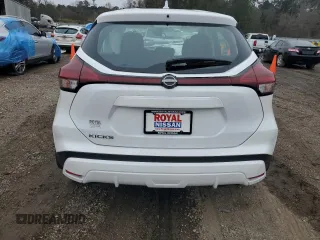 2024 Nissan Kicks S with VIN 3N1CP5BV4RL583495, listed as a Copart auction lot 42684925 with 4,681 mi miles and Salvage Title. Bid and sale history available at DreamBid. Image 6.