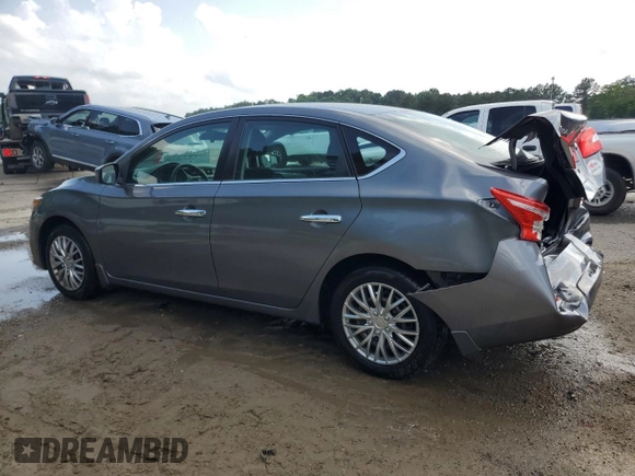 2019 Nissan Sentra S with VIN 3N1AB7AP3KY278468, listed as a Copart auction lot 55444075 with 50,368 mi miles and Salvage Title. Bid and sale history available at DreamBid. Image 2.