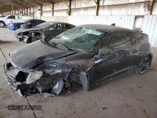 2015 Honda CR-Z with VIN JHMZF1D40FS002707, listed as a Copart auction lot 63691594 with Not Provided miles and Salvage Title. Bid and sale history available at carsss.com. Image 1.