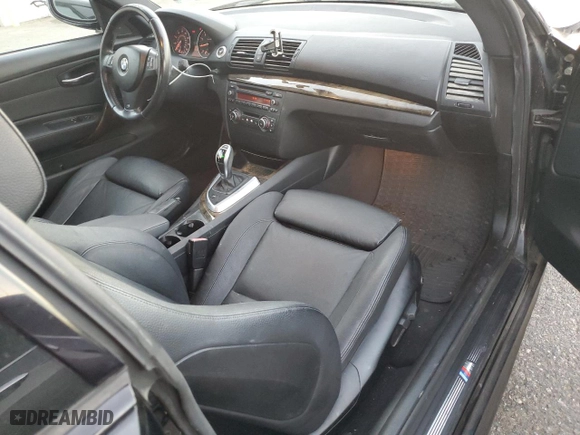 2011 BMW 1 Series 135i with VIN WBAUC9C59BVM10741, listed as a Copart auction lot 79583304 with 128,300 mi miles and Salvage Title. Bid and sale history available at carsss.com. Image 8.