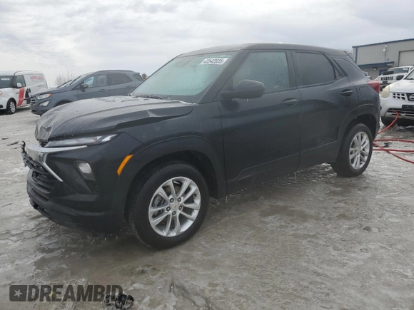 2024 Chevrolet TrailBlazer LS with VIN KL79MNSL7RB144272, listed as a Copart auction lot 43542035 with 42,407 mi miles and Non Repairable. Bid and sale history available at DreamBid. Image 1.