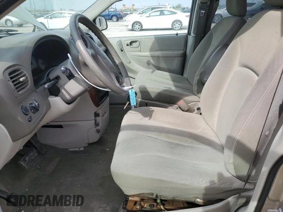 2007 Chrysler Town & Country LWB LX with VIN 2A4GP44R27R341095, listed as a Copart auction lot 50316124 with 184,149 mi miles and Salvage Title. Bid and sale history available at carsss.com. Image 7.