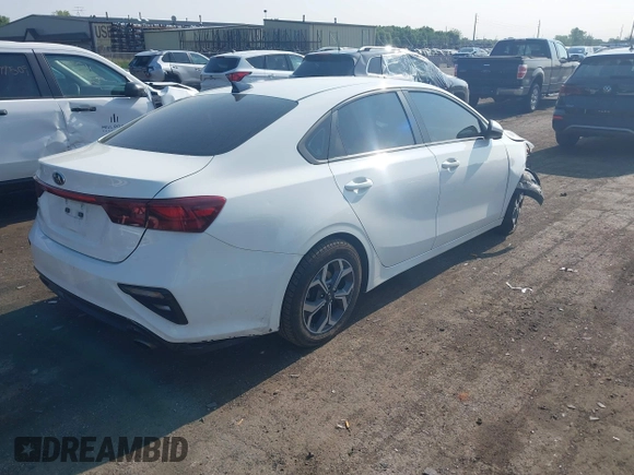 2019 Kia Forte LXS with VIN 3KPF24AD5KE136616, listed as a IAAI auction lot 42400866 with 110,026 mi miles and . Bid and sale history available at DreamBid. Image 4.