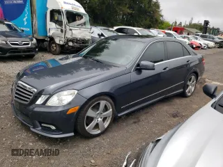 2011 Mercedes-Benz E 350 Luxury with VIN WDDHF5GB3BA477112, listed as a Copart auction lot 56210265 with Not provided miles and Salvage title. Bid and sale history available at DreamBid. Image 1.