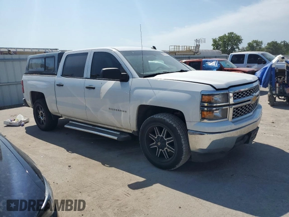 2014 Chevrolet Silverado 1500 LT with VIN 3GCPCREH7EG427915, listed as a Copart auction lot 65219244 with 127,778 mi miles and Salvage Title. Bid and sale history available at DreamBid. Image 4.