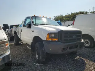 1999 Ford F-350 with VIN 1FDSF35L6XEA33184, listed as a Copart auction lot 69857024 with 100,545 mi miles and Salvage title. Bid and sale history available at DreamBid. Image 4.