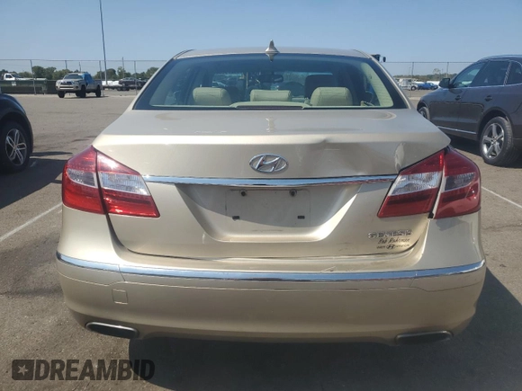 2012 Hyundai Genesis 3.8L with VIN KMHGC4DD6CU191944, listed as a Copart auction lot 69279064 with 100,963 mi miles and Salvage Title. Bid and sale history available at carsss.com. Image 6.