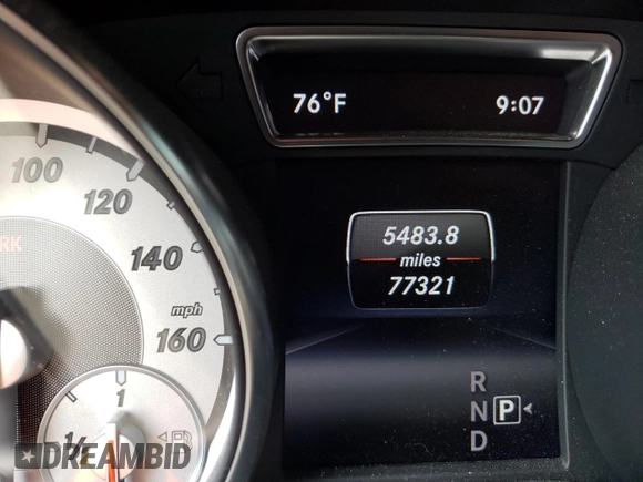 2015 Mercedes-Benz CLA 250 with VIN WDDSJ4GB7FN206874, listed as a Copart auction lot 47319612 with 77,321 mi miles and . Bid and sale history available at DreamBid. Image 8.