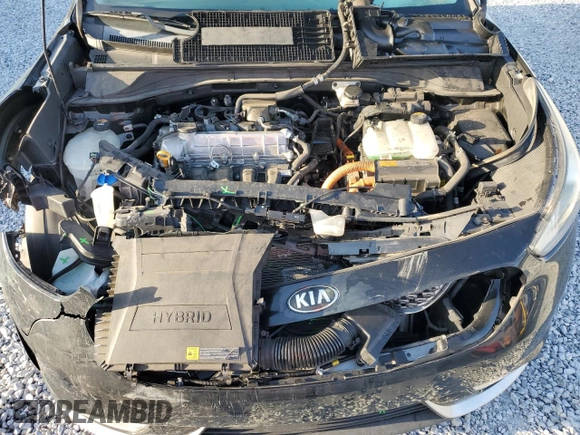2017 Kia Niro EX with VIN KNDCC3LC6H5075103, listed as a Copart auction lot 54730215 with 68,324 mi miles and Salvage Title. Bid and sale history available at carsss.com. Image 11.