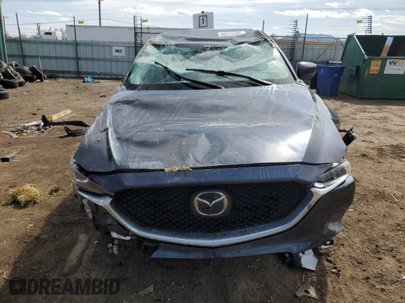 2020 Mazda CX-5 Touring with VIN JM3KFBCM7L0791785, listed as a Copart auction lot 50229385 with 41,737 mi miles and Salvage Title. Bid and sale history available at carsss.com. Image 5.