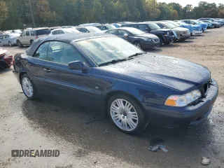 2004 Volvo C70 with VIN YV1NC62D74J043101, listed as a Copart auction lot 71585714 with 136,882 mi miles and Salvage Title. Bid and sale history available at carsss.com. Image 4.