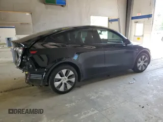 2021 Tesla Model Y Long Range z VIN 5YJYGAEE0MF298016, wystawiony jako Copart lot #55916955 z przebiegiem 59 578 mil mil oraz Szkoda całkowita • Salvage title. Historia ofert i sprzedaży dostępna na DreamBid. Obrazek 3.