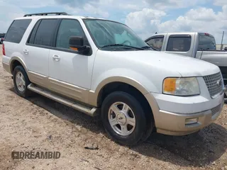 2006 Ford Expedition Eddie Bauer with VIN 1FMPU17516LA38124, listed as a IAAI auction lot 42860673 with 125,204 mi miles and . Bid and sale history available at DreamBid. Image 1.