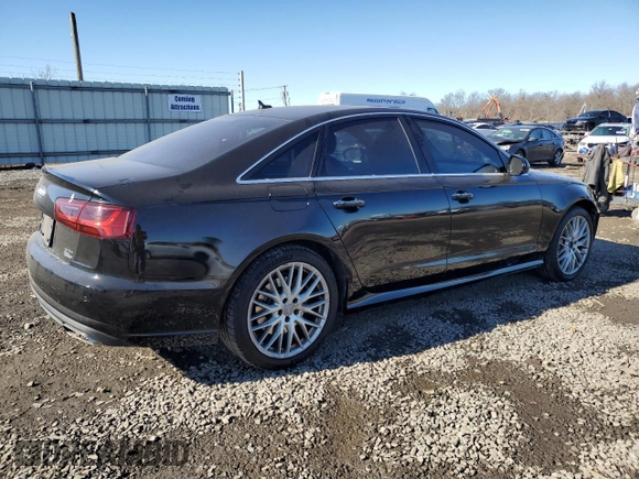 2016 Audi A6 Premium Plus with VIN WAUFGAFC9GN003860, listed as a Copart auction lot 43025735 with 94,104 mi miles and Salvage Title. Bid and sale history available at DreamBid. Image 3.