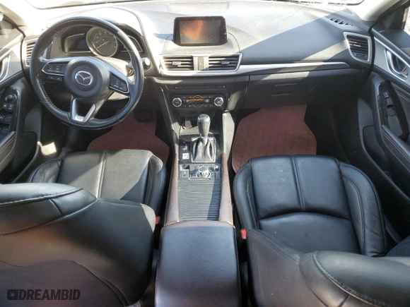 2018 Mazda Mazda3 5-Door Touring with VIN 3MZBN1L32JM192779, listed as a Copart auction lot 49583785 with 0 mi miles and Salvage Title. Bid and sale history available at carsss.com. Image 8.