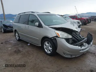 2005 Toyota Sienna XLE with VIN 5TDZA22CX5S384042, listed as a IAAI auction lot 40657985 with 165,572 mi miles. Bid and sale history available at carsss.com. Image 1.