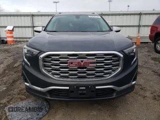 2019 GMC Terrain Denali with VIN 3GKALXEX1KL390529, listed as a Copart auction lot 45210115 with 124,497 mi miles and Salvage Title. Bid and sale history available at carsss.com. Image 5.